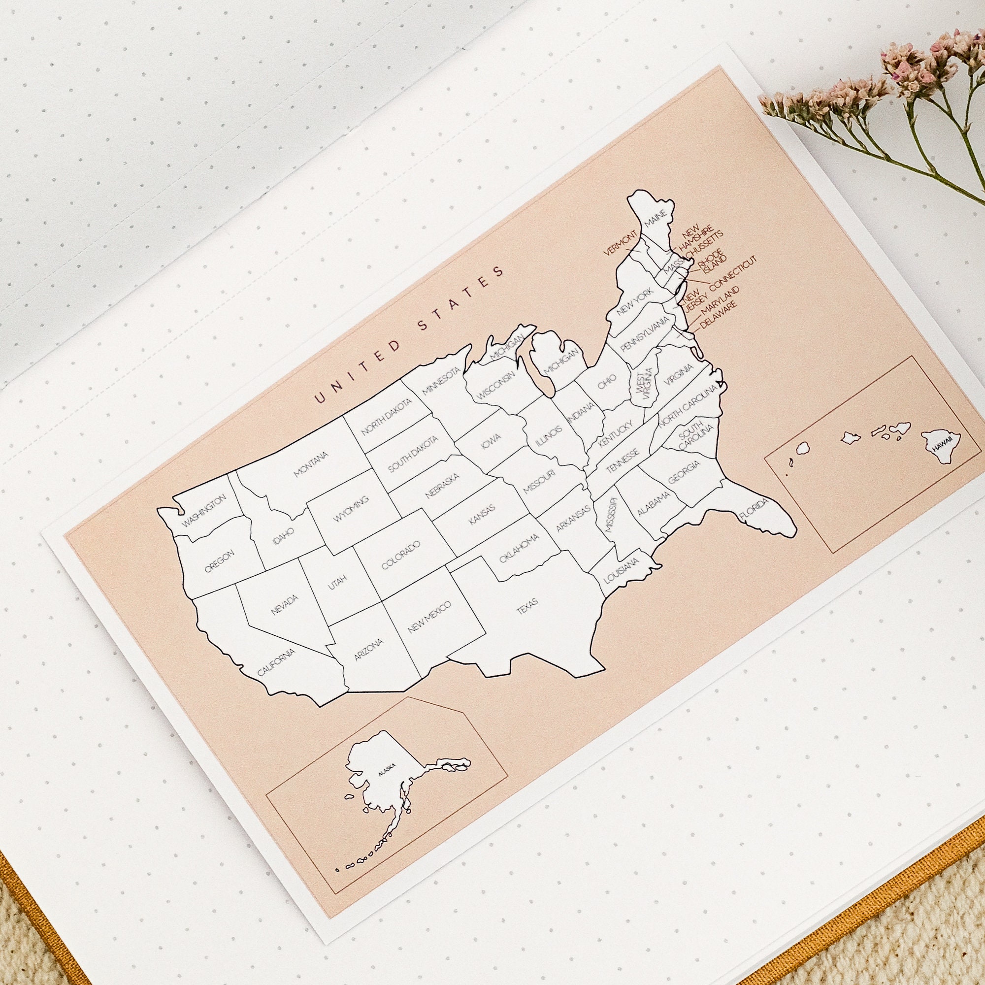 United States Map Sticker USA Travel - Il Fullxfull.5581661817 I7gs