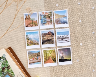 La Palma Island Photo Stickers | Canary Islands Stickers | Travel Stickers | Spain Travel Journal Stickers |  La Palma Stickers Set
