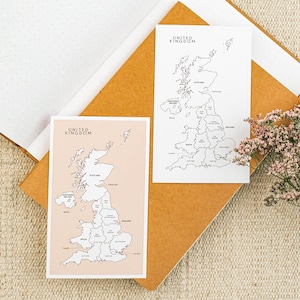 Vereinigtes Königreich Landkarte Aufkleber, Umriss UK, Reisetagebuch Aufkleber, Ausmalkarte UK, Reisekarte Vereinigtes Königreich, Landkarte UK, Landkarte Aufkleber