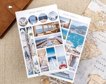 Stickers croisière - Stickers de voyage, vie de croisière, bateaux de croisière et stickers marins pour des vacances en croisière
