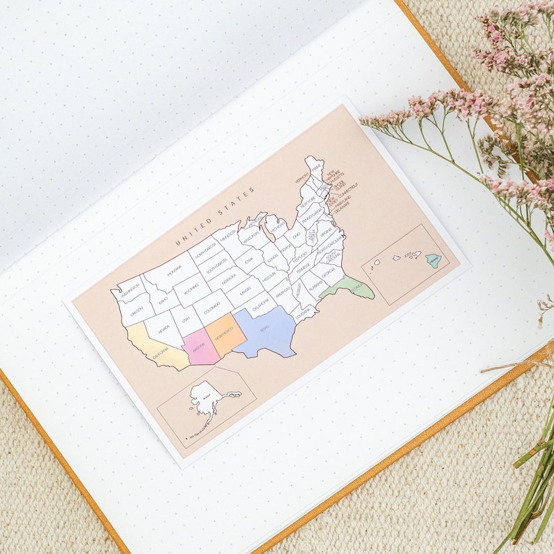 United States Map Sticker USA Travel - Il 794xN.5533545142 4o9s