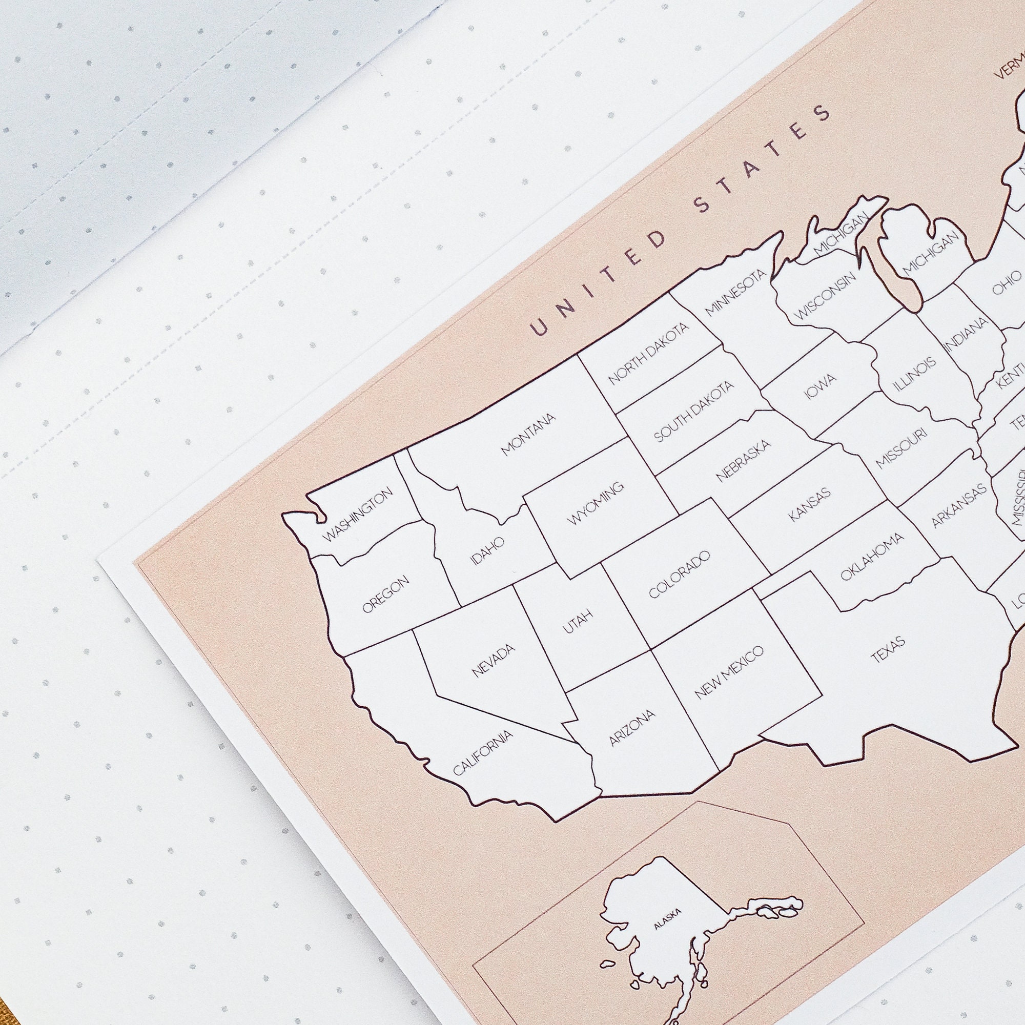 United States Map Sticker USA Travel - Il Fullxfull.5581662467 Ftdx