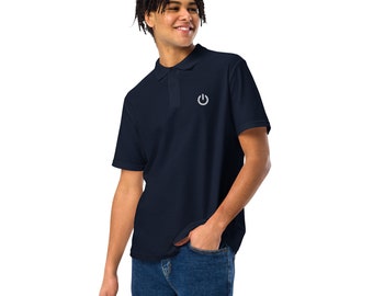 Unisex pique polo shirt