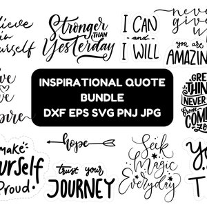 Inspirational Svg Bundle, Motivational Svg Bundle, Inspirational Quotes Svg, Self Love Svg, Kind Svg, Faith Svg, You Matter Svg,Svg Cut File