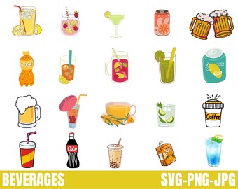 Alcohol SVG Bundle: Funny Wine, Beer, Whiskey Designs (Digital Download)