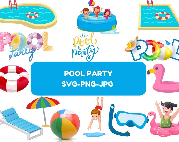 Swimming Pool Svg, Swimming Pool Clipart, Swimming Pool Png, Swimming ...