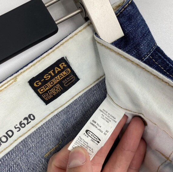 Jean G-Star Homme Vintage - Taille 30/32 (tour De Taille 30", Longueur Jambe 32") - Occasion Très Bon état