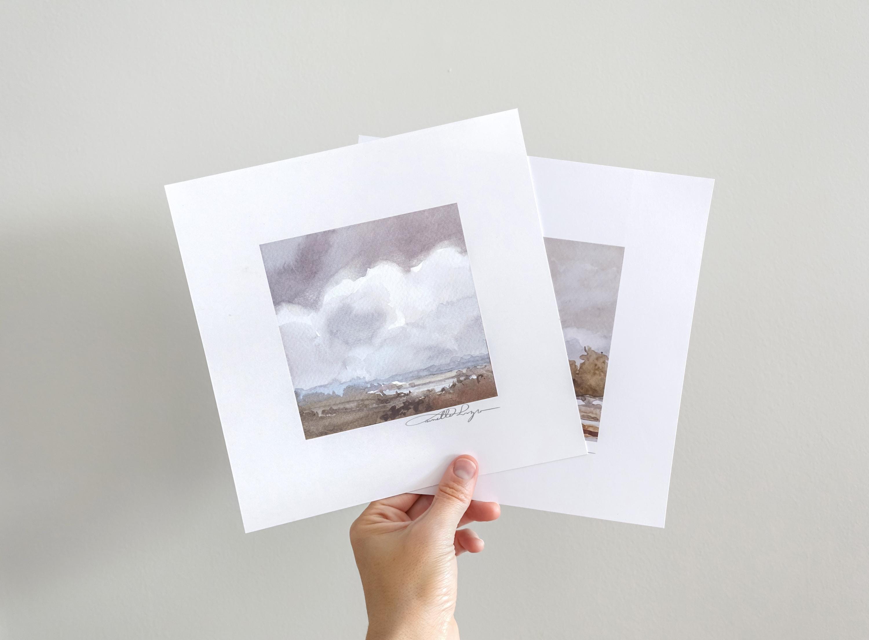 Printable Set of 4 - Art Prints 8x8 Inches Mini Art Printable Abstract ...