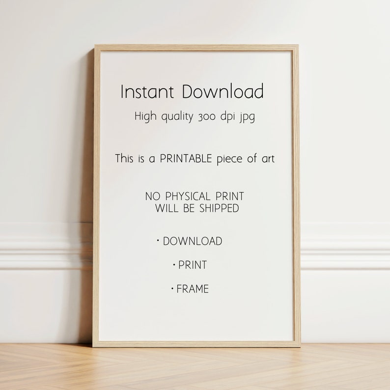 Moon Wall Art Print Neutral Earthy Art Japandi Decor Minimalist Art