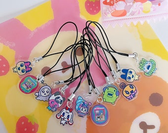 Tamagotchi Charm KeychainTama cute phone strap