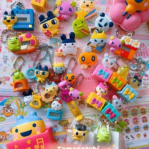 Porte-clés Figurine Tamagotchi Bandai Charmy Jewel Gashapon - Mini Collectible 2006