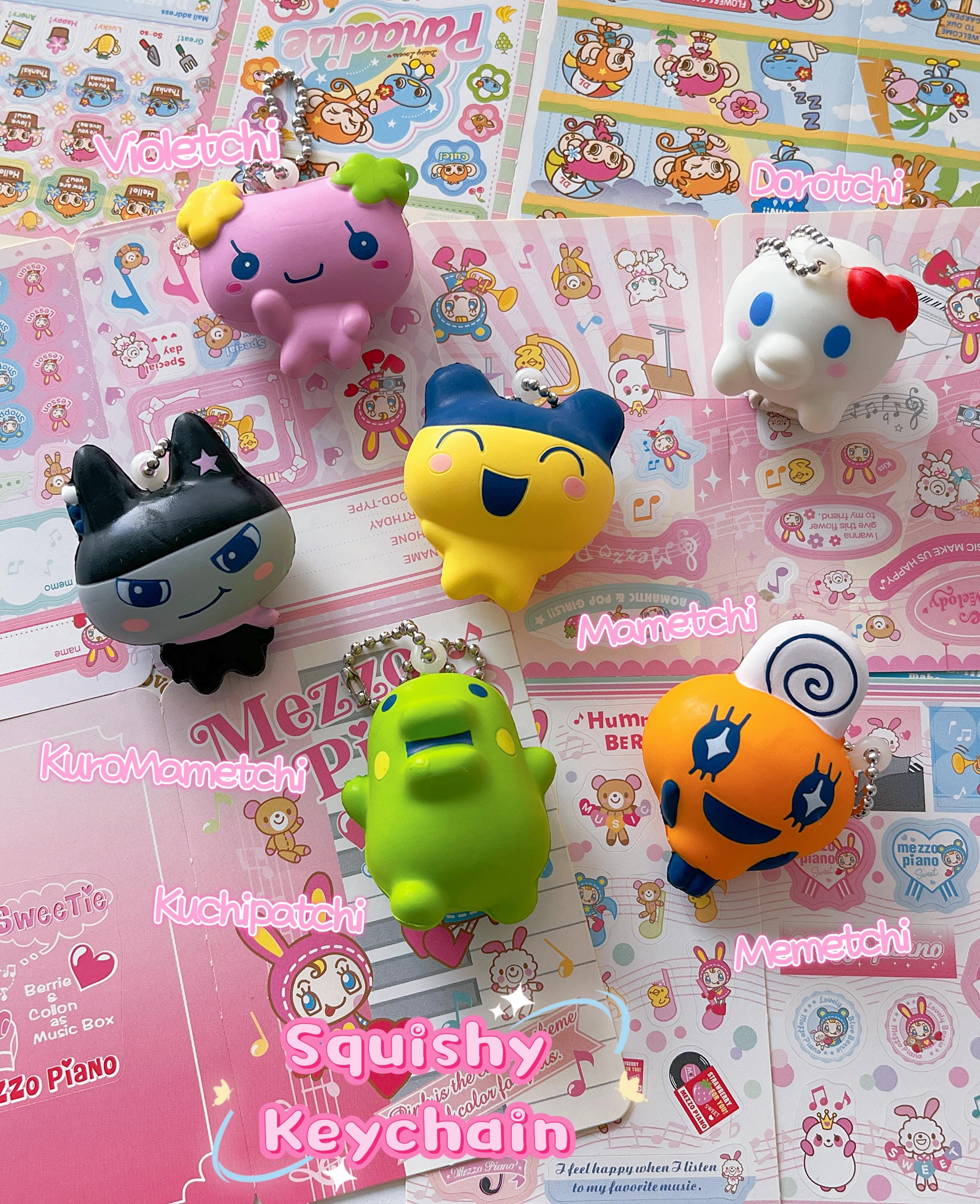 ヴィンテージたまごっちキーホルダー：ガシャポンたまチャーム