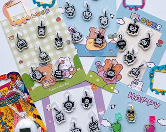 Tamagotchi Charm New release! Dust Plug Tamagotchi Uni phone straps keychain Collection V3 Original Character