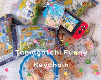 Tamagotchi case keychain | Airfuwa | Gotchi Key | Video Game | Snack Bag