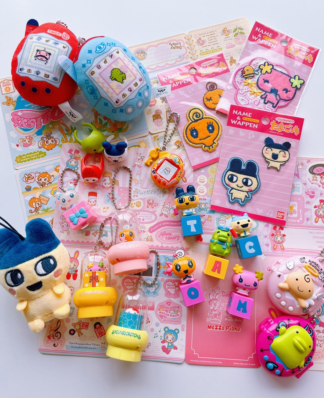 Tamagotchi Vintage Items Rare | Gashapon Stamp | Figure | Iron