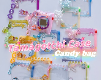 Tamagotchi case | Candy Sweet bag keychain | coins bag | Tamagotchi pouch | Button bag