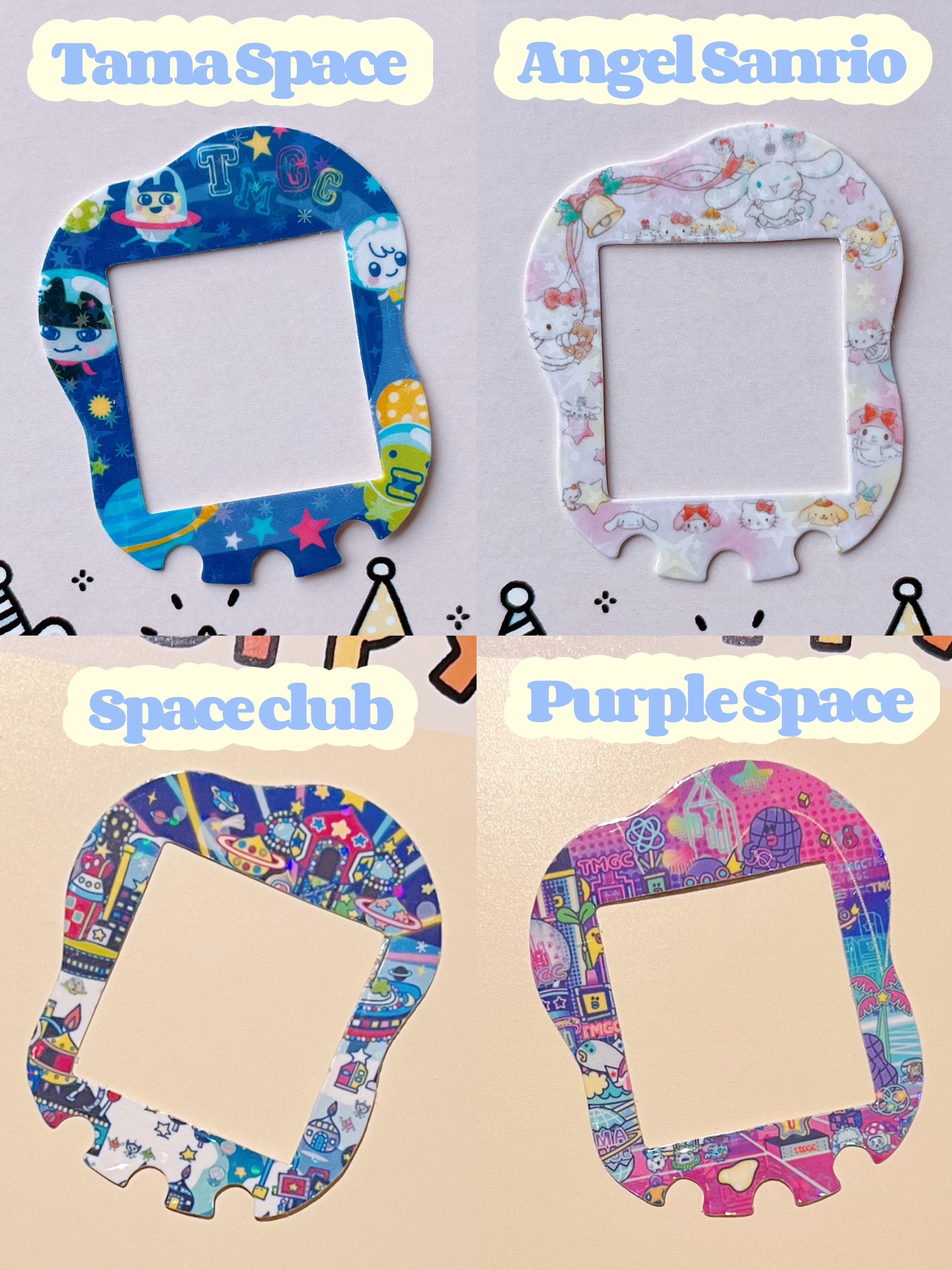 たまごっちユニ フェイスプレートステッカー：おとぎ話の天使