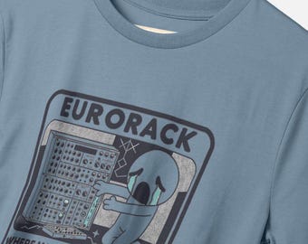 Eurorack, gdzie portfele płaczą - 100% organiczna bawełniana koszulka syntetyczna