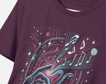 Sonic Spells - Koszulka z nadrukiem Muzyka wykonana w 100% z bawełny organicznej