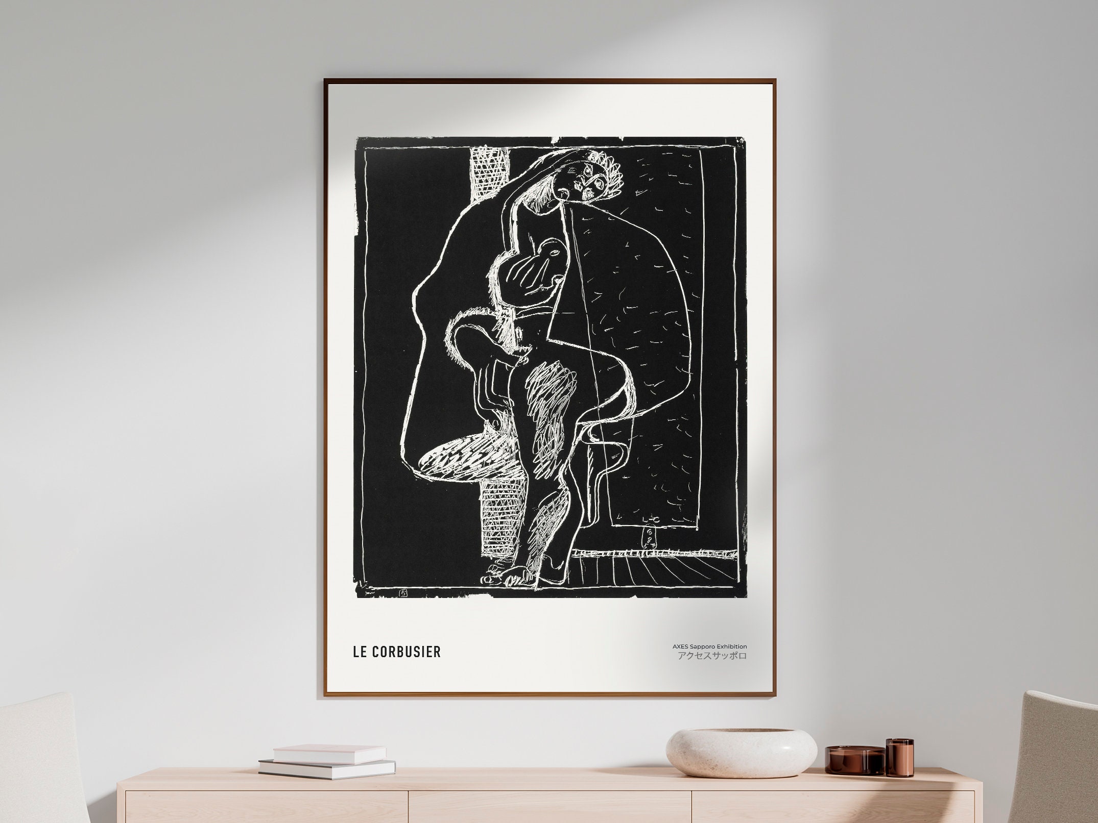 ルコルビュジエのポスター - Etsy 日本
