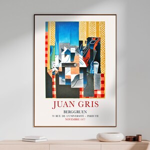 Vintage Exhibition Poster - Digital Download Art Print - Abstract Art Print - Aesthetic Wall Art - JPEG