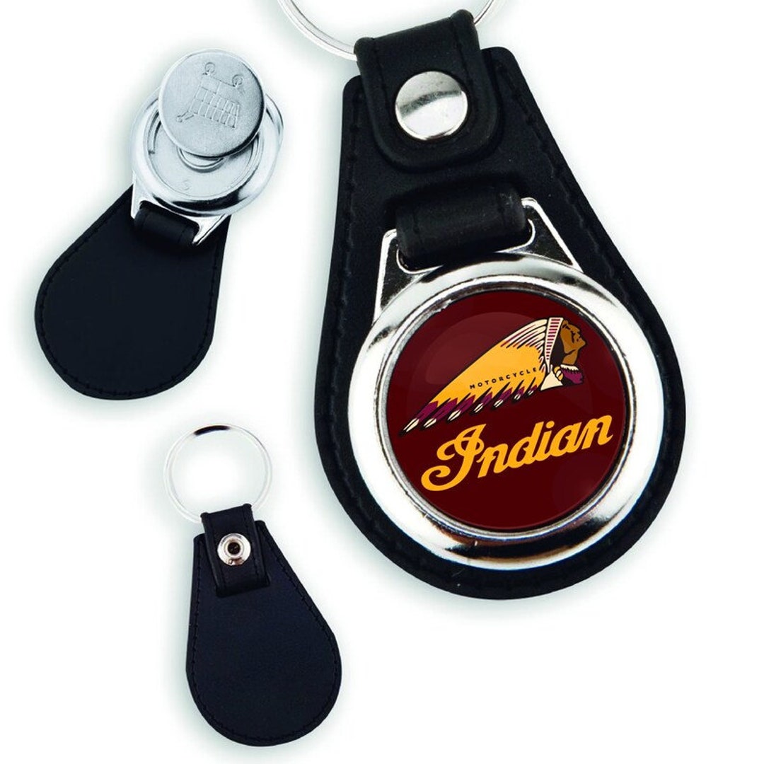 Indian Motorcycle Key Ring Etsy