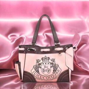 バッグ 00sY2K JuicyCouture embroidered tote bag 00sY2K JuicyCouture embroidered tote bag（Juicy Couture