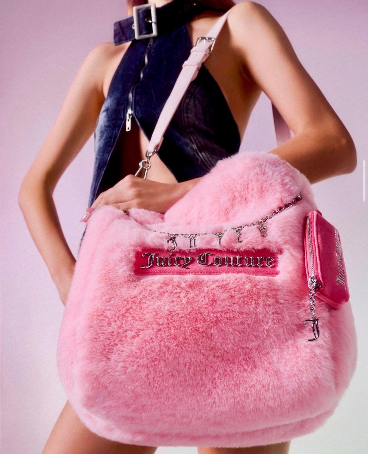 Juicy Couture ピンクハンドバッグ Juicy Couture ピンクトートバッグ