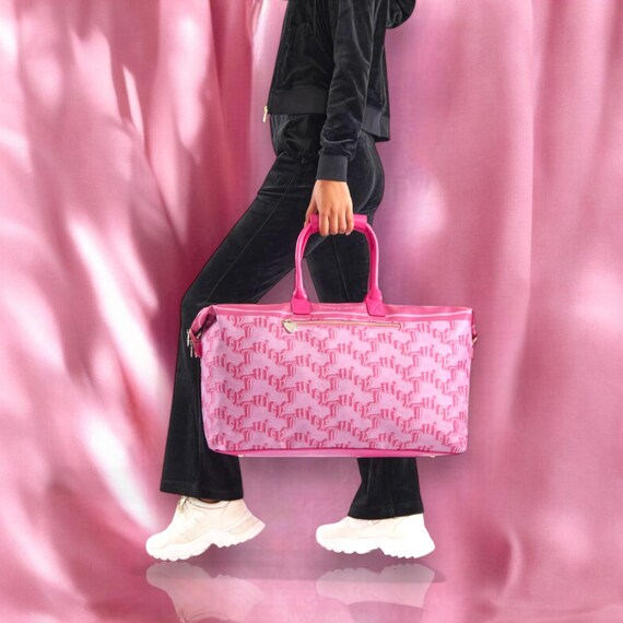 JUICY COUTURE - Weekender Bag - PINK - Brand New + Dust Bag