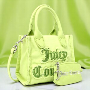 JUICY COUTURE - Monedero + Billetera - VERDE - Nuevo con etiqueta