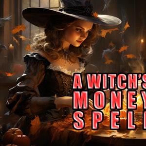 A Witch&#39;s Money Spell, Wealth and Riches, Abundance Ritual, Get Rich Cast