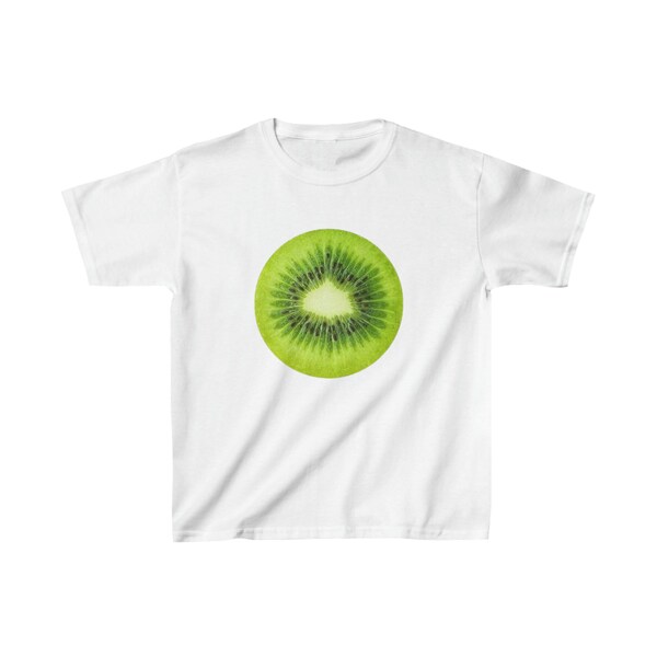 Kiwi Shirt Green Print Y2K Baby Tee Charli Kiwi Shirt 90s Baby Tee Scandinavian Aesthetic Trending Fruit Shirt Graphic Baby Tee Summer 2024