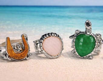 Hans Turnwald Tropical Creatures Napkin Rings