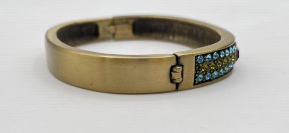 Heidi Daus "Classically Deco" Hinged Swarovski Cr… - image 5