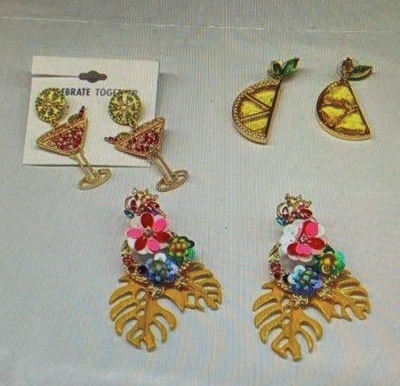 Tropical Chic Earrings View 6