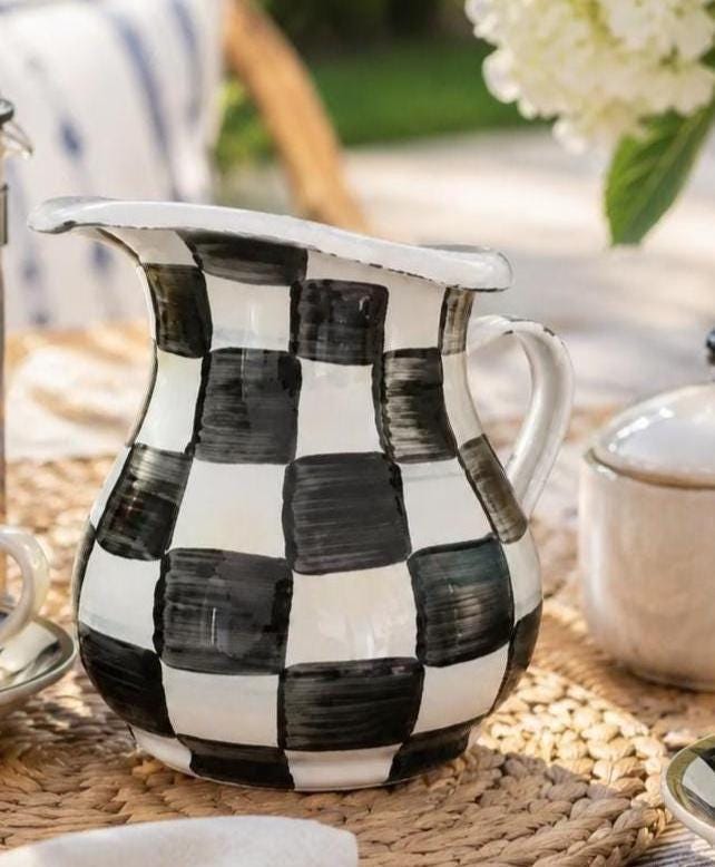 Mackenzie Childs Black and White - Etsy display picture 3