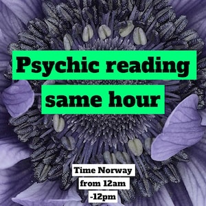 Psychic reading same hour