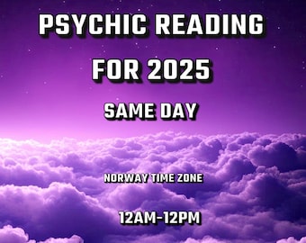 Lectura psíquica para el año 2025