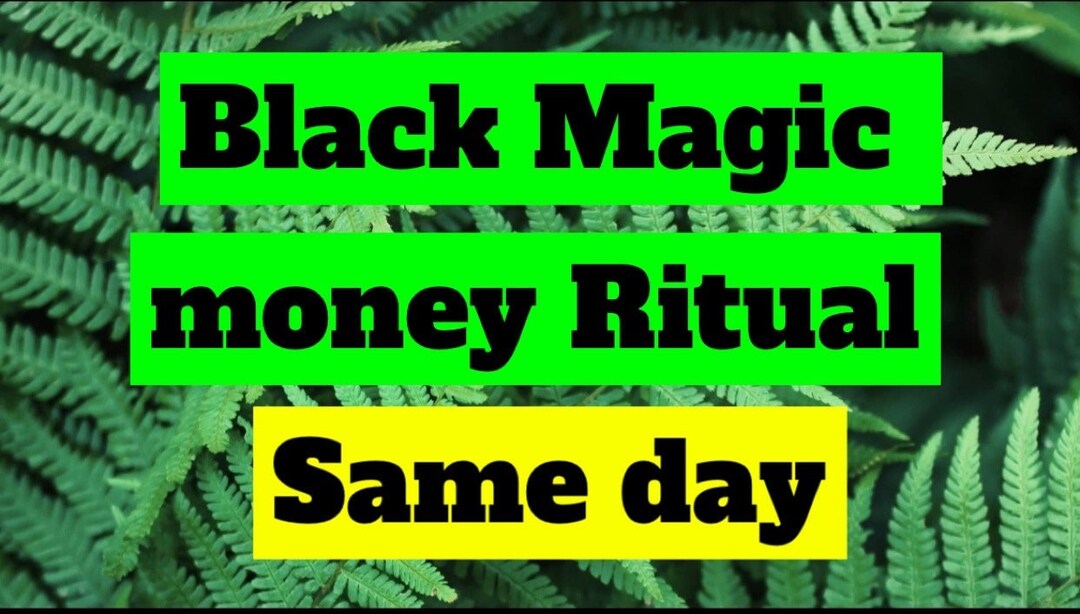 Black Magic Money Ritual Same Day - Etsy