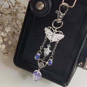 Llaveros personalizados con letras a juego / Llaveros personalizados con monograma, para hermanas y mejores amigas / Lindo accesorio estético kawaii, regalo a juego