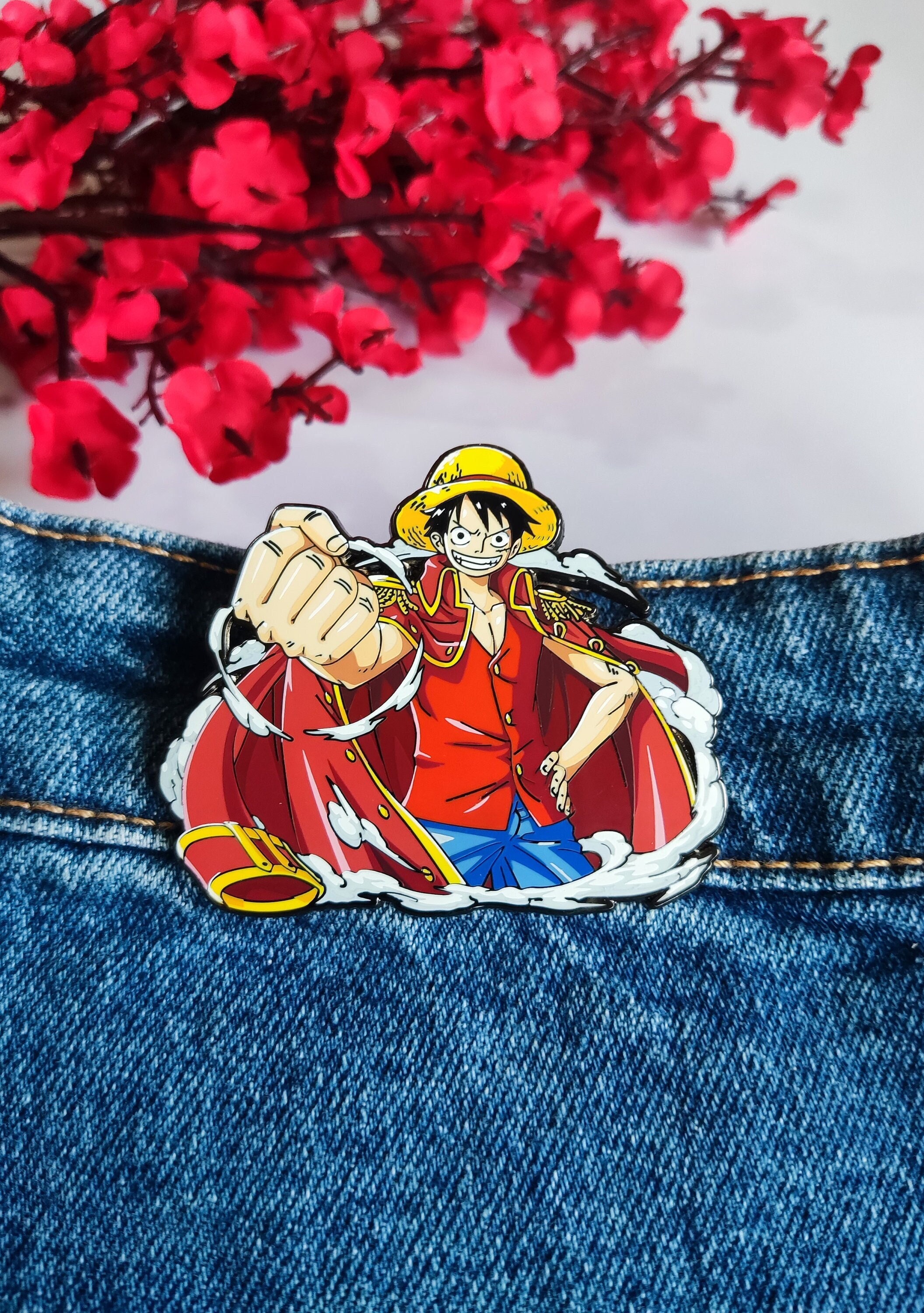 Luffy Enamel Pin – Hero Anthem