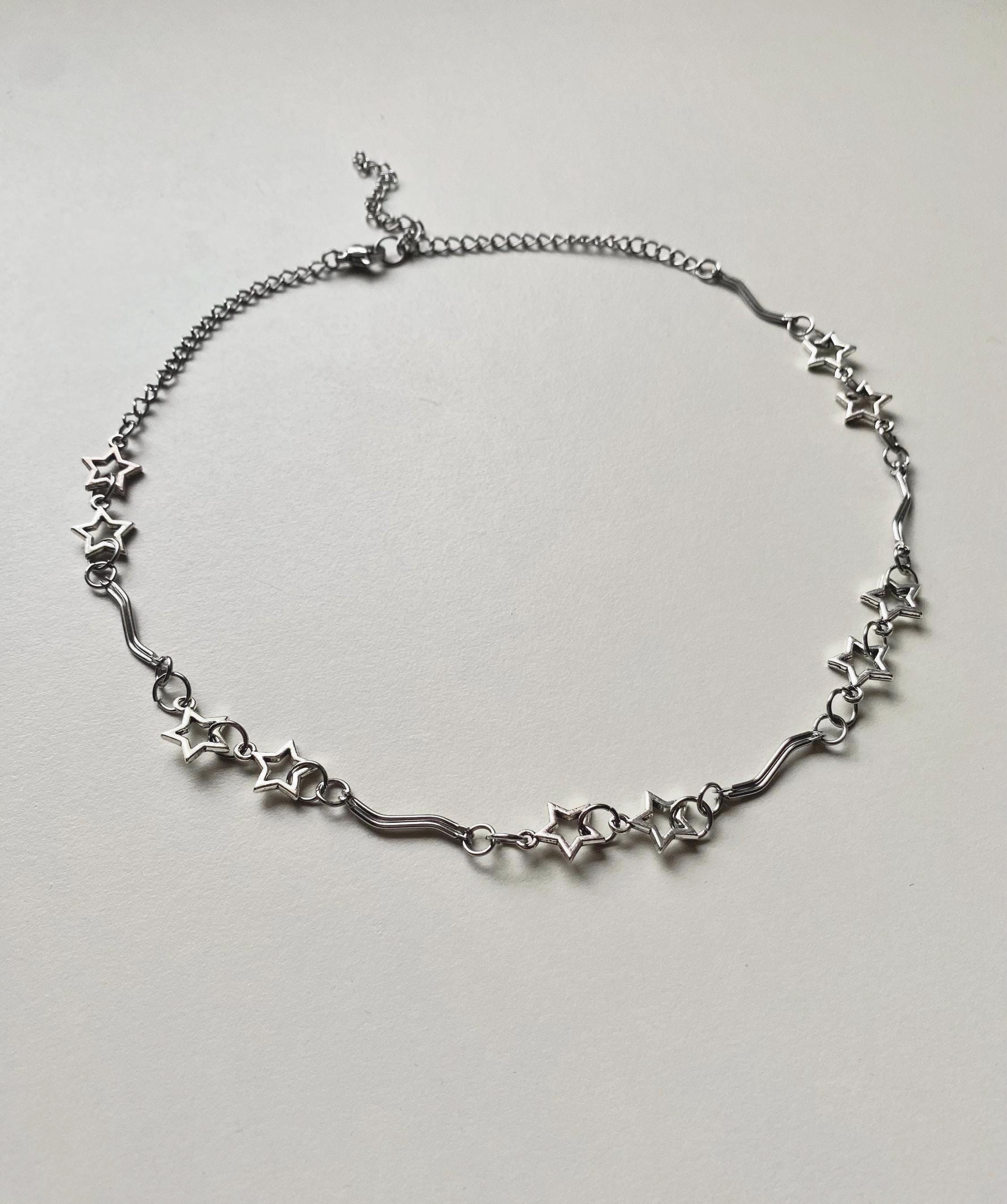Aneneiceera Collana Girocollo Stella Multistrato Boho Argento Collana Ciondolo Stella Scavata Stratificazione Collana Catena Satellite Contorno Collana Stella Gioielli Regali Per Donne E Ragazze