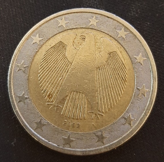 Rare 2 Euro Coin From 2002 - Etsy