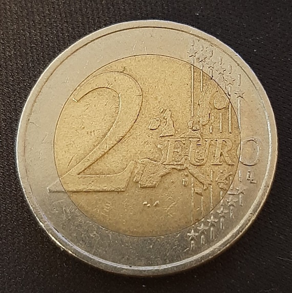 2002年の珍しい2ユーロ硬貨 - Etsy 日本