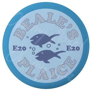 Beale&#39;s Plaice Pin Badge