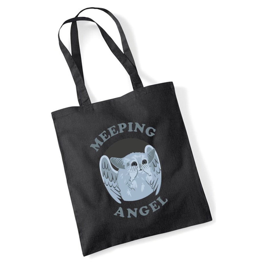 Beep the Meep - Dr Who Tote Bag - Meeping Angel - Etsy