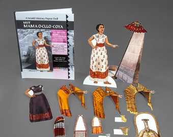 Inca Paper Doll Book: Meet Mama Ocllo Coya