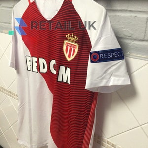 Camiseta AS Monaco FC Mbappé 2016 - Taille L, Rouge, Neuve Avec étiquettes, Numéro 29