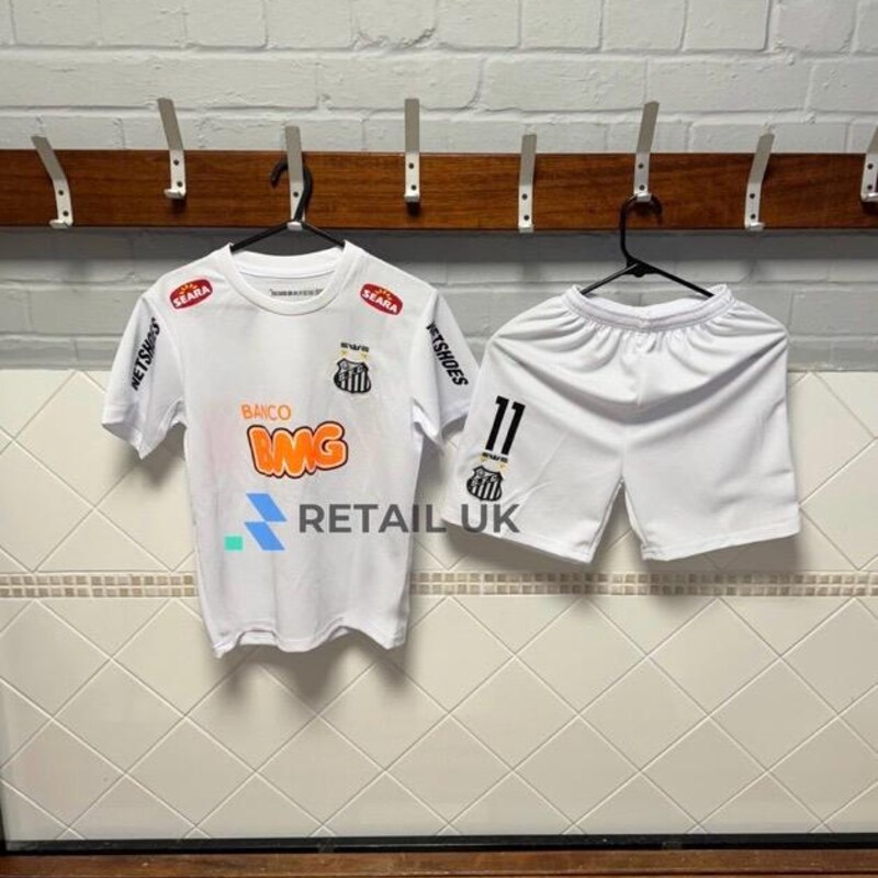 Maillot FC Santos Neymar Jr. N°11 - Taille L - Neuf Avec étiquettes - Brésil
