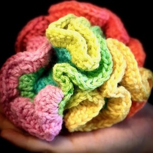 Mobius Crochet Fidget Ball - ADHD Sensory Tool for Focus - Infinity Loop Hand Fidget - Silent Stress Relief Toy - Neurodivergent Gift